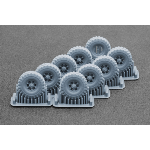 ChMZAP-5247G Ordinary wheel set "Trumpeter, Takom" (3D Print) 1/72 ScaleX WM 72007