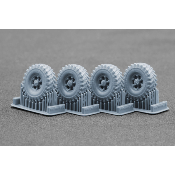 ChMZAP-5247G Sagged wheel set "Trumpeter, Takom" (3D Print) 1/72 ScaleX WM 72007S