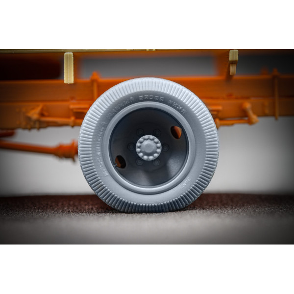 ZiS-5 Sagged wheel set  "HobbyBoss" (3D Print) 1/35 ScaleX WW 35002S