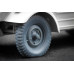 Kubelwagen type 82 Sagged wheel set  "Tamiya, Meng" (3D Print) 1/35 ScaleX WW 35003S