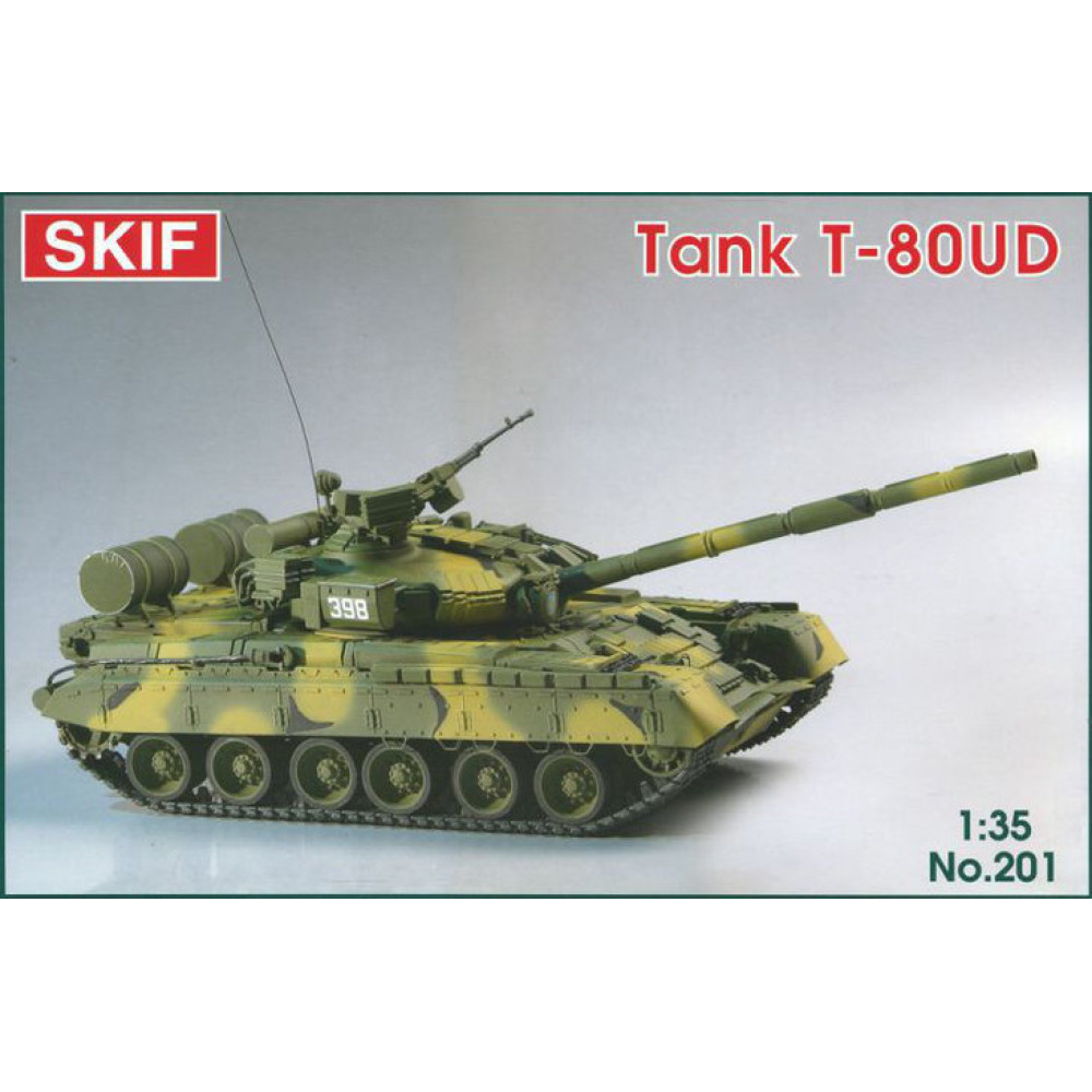 T-80UD "BEREZA" Soviet main battle tank 1/35 Skif mk201