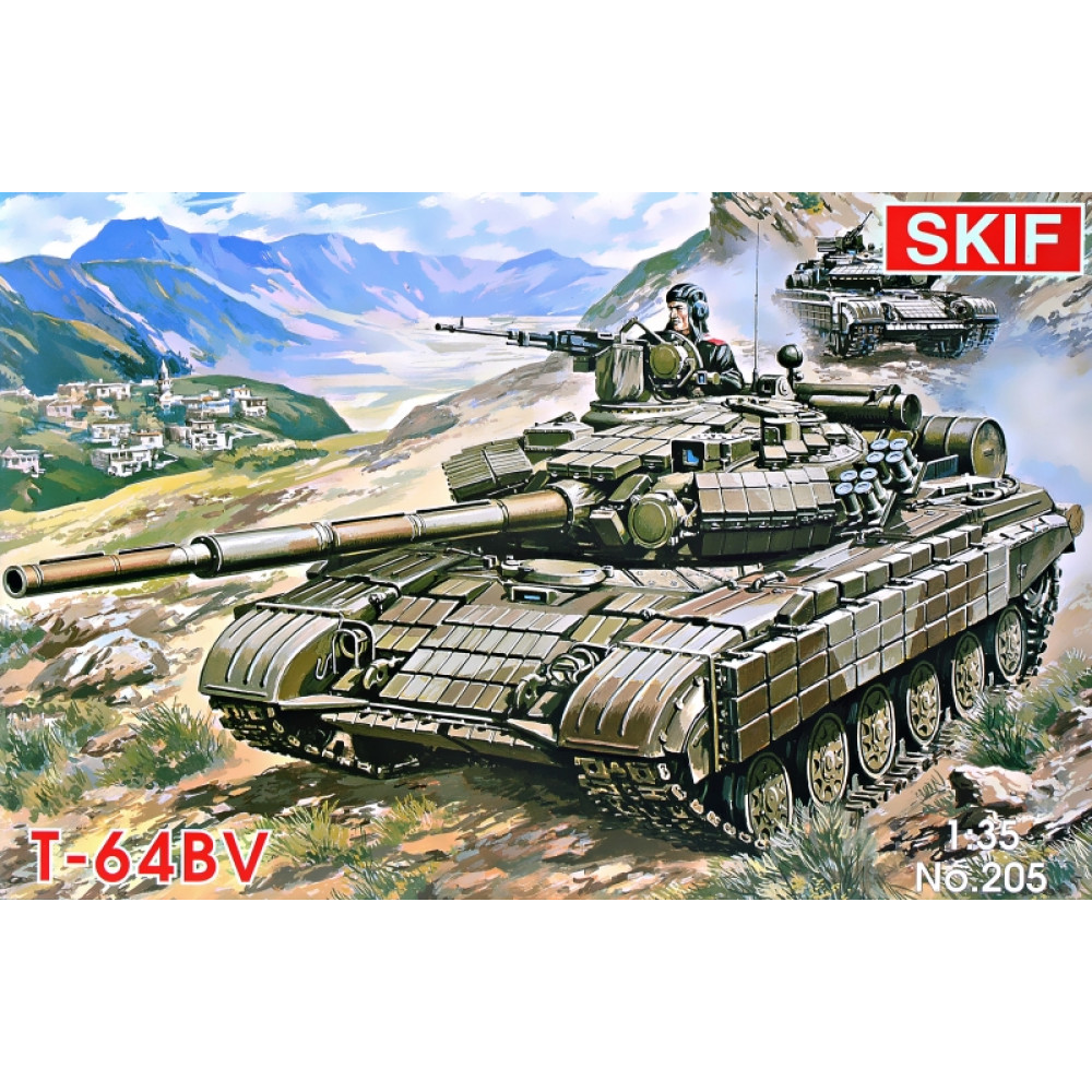  T-64BV  Soviet main battle tank 1/35 Skif mk205