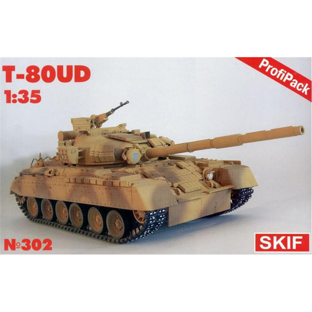 Soviet main tank T-80UD 1/35 Skif mk302
