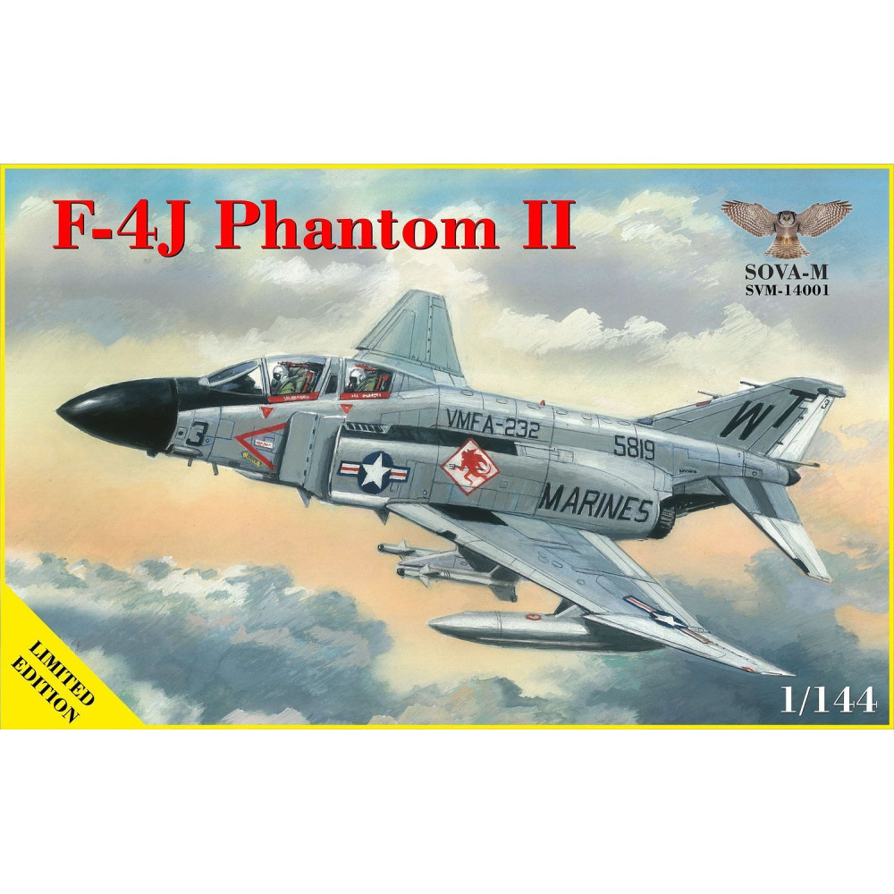 Fighter F-4J Phantom II 1/144 Sova-M 14001 