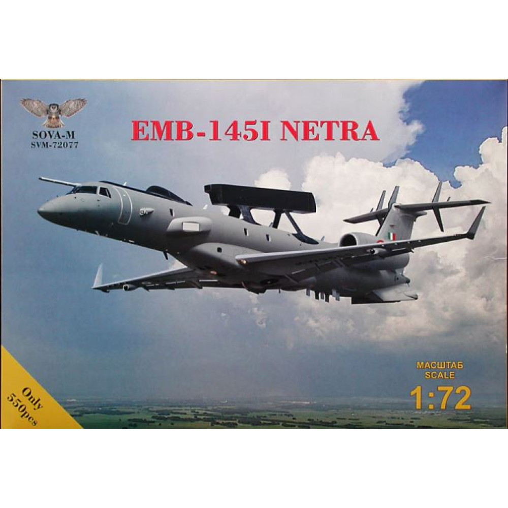 EMB-145I NETRA Indian A.F. AWACS 1/72 Sova-M 72077