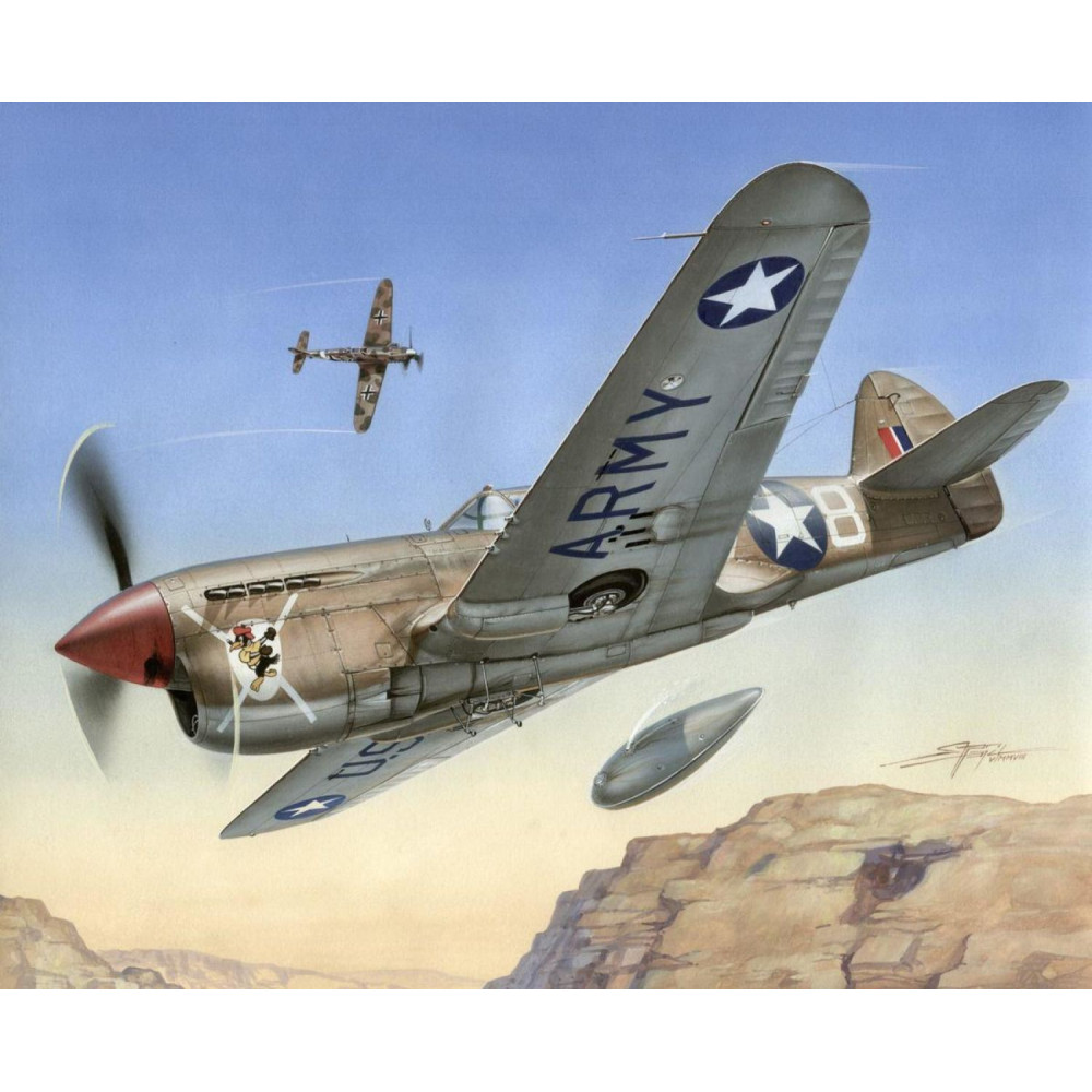 P-40 F Warhawk "Short Tails over Africa"  1/72 Special Hobby 72155