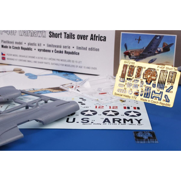 P-40 F Warhawk "Short Tails over Africa"  1/72 Special Hobby 72155