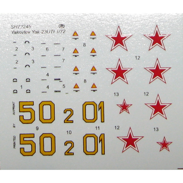 Yakovlev Yak-23 Flora Two-Seater  1/72 Special Hobby 72245