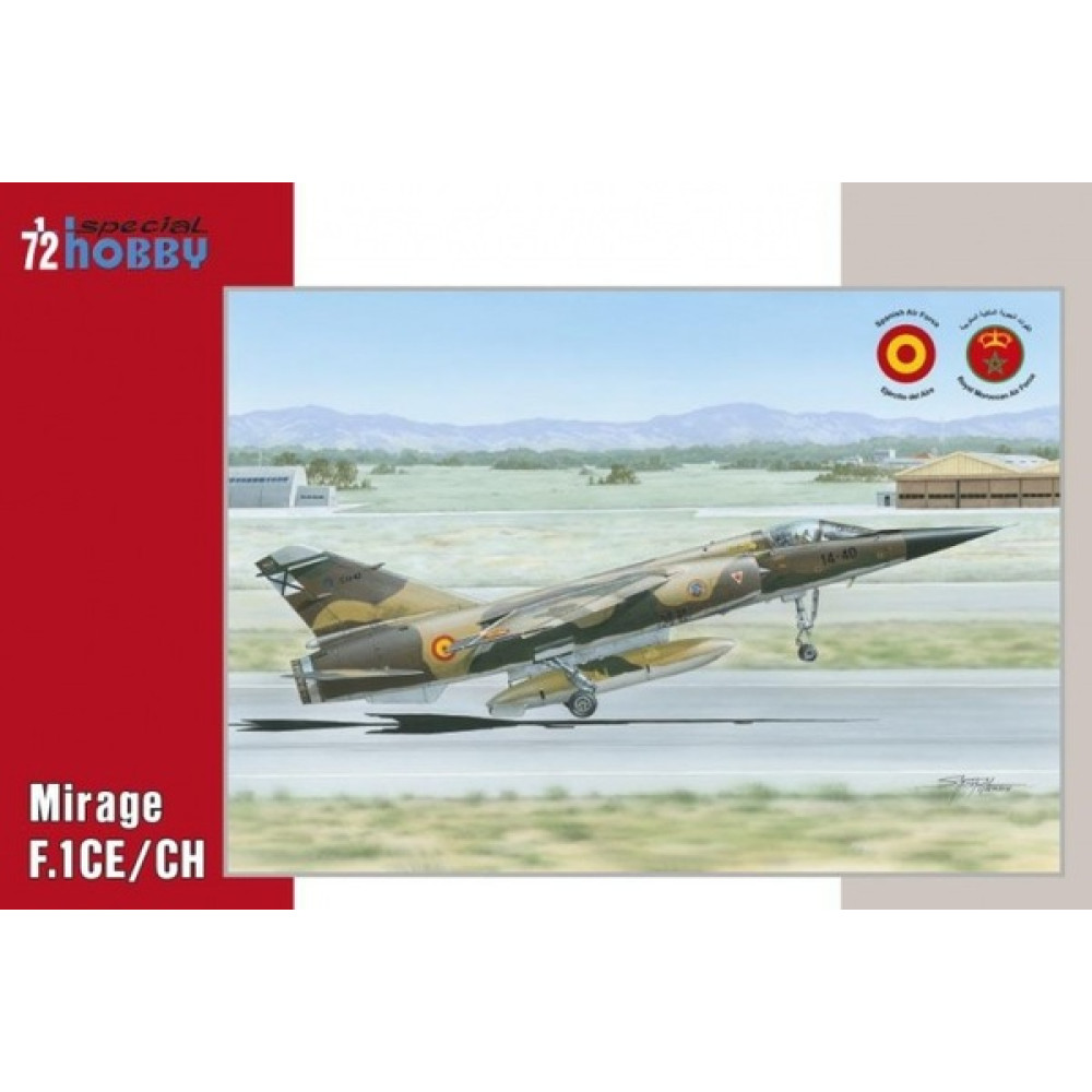 Mirage F.1 CE/CH  1/72 Special Hobby 72289