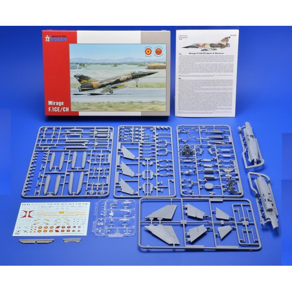 Літак винищувач Mirage F.1 CE/CH  1/72 Special Hobby 72289