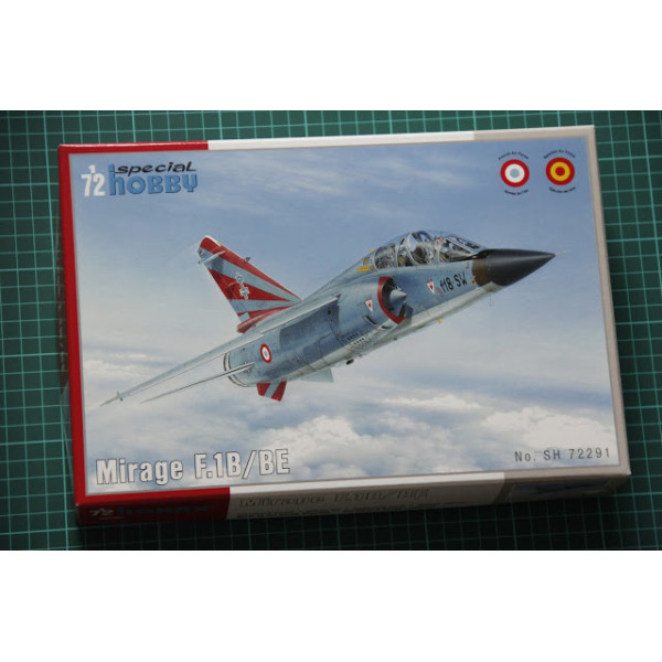 Літак винищувач французький Mirage F.1B 1/72 Special Hobby 72291