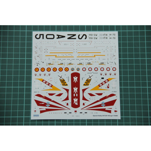 Літак винищувач французький Mirage F.1B 1/72 Special Hobby 72291