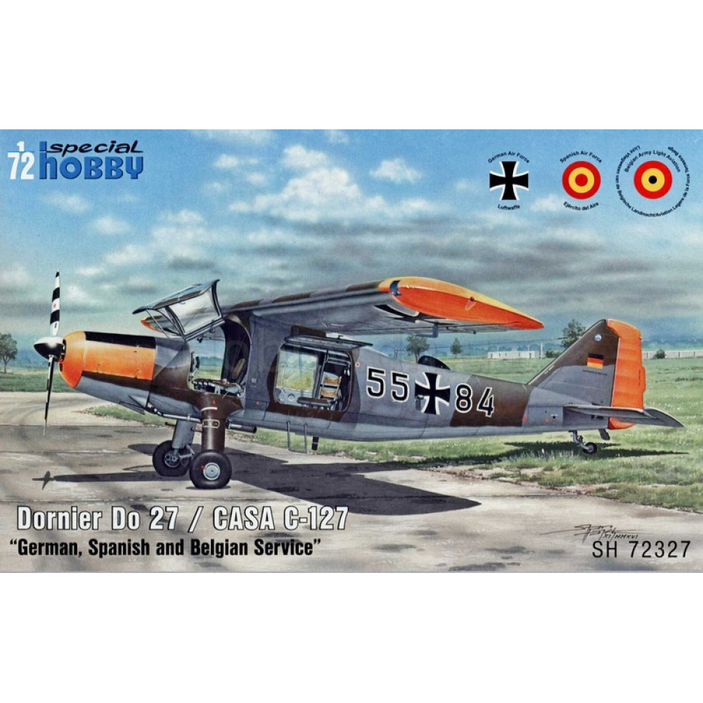 Dornier Do 27 "German, Spanish and Belgian Service" 1/72 Special Hobby 72327