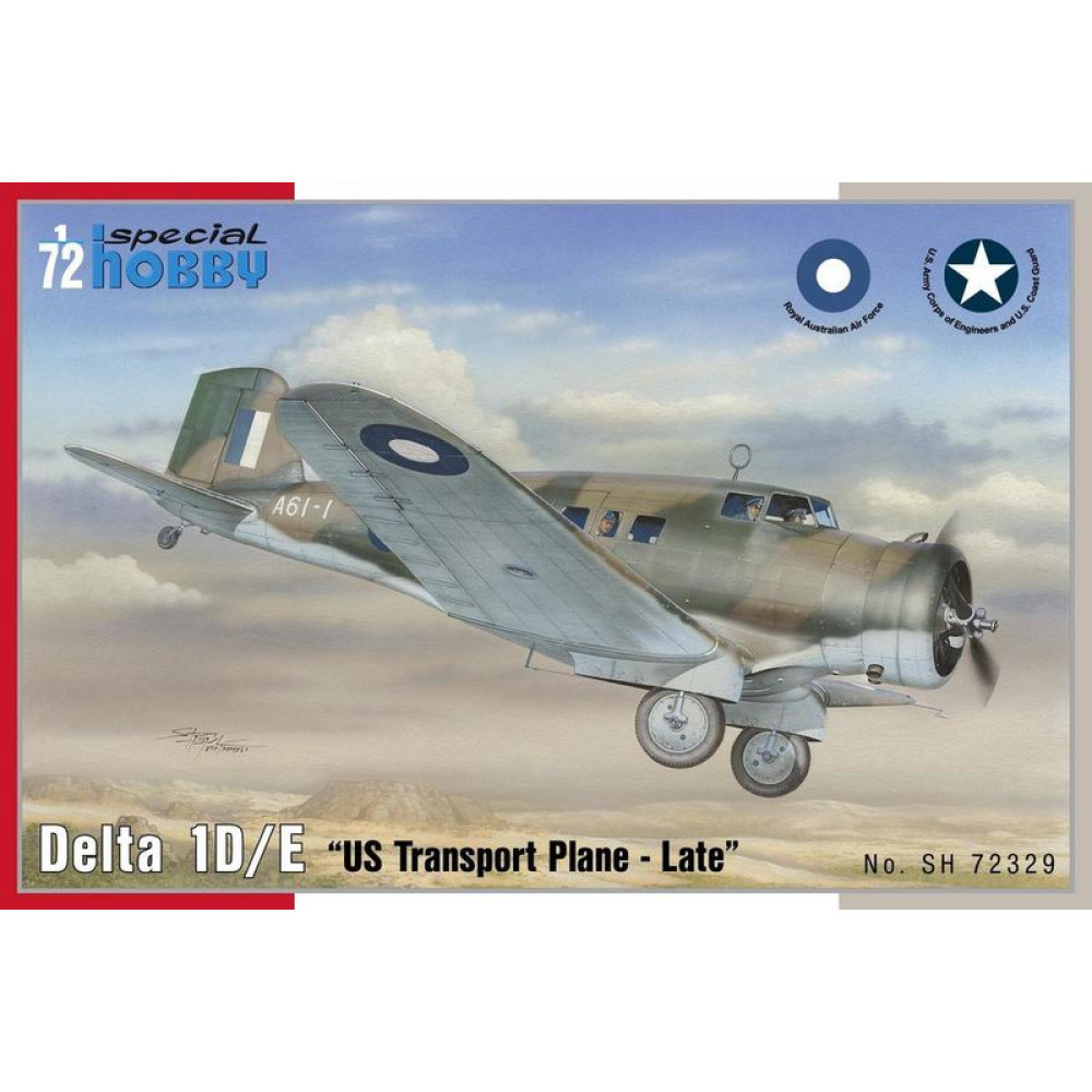 Delta 1D/ E US Transport plane 1/72 Special Hobby 72329