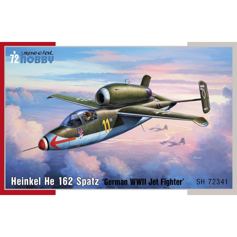 Heinkel He 162 Spatz 1/72 Special Hobby 72341
