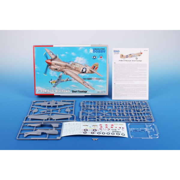 P-40K-1/5 Warhawk 'Short Fuselage' 1/72 Special Hobby 72379