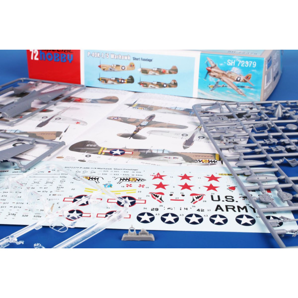P-40K-1/5 Warhawk 'Short Fuselage' 1/72 Special Hobby 72379