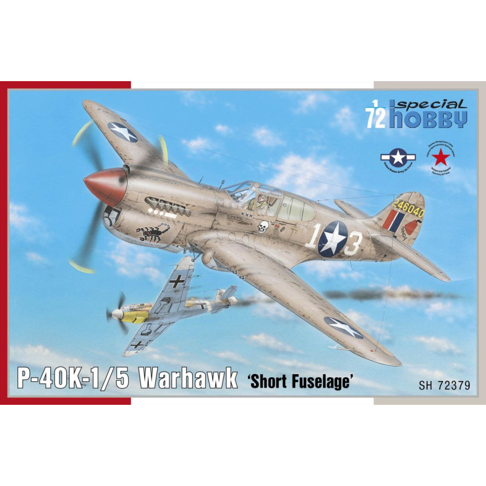 P-40K-1/5 Warhawk 'Short Fuselage' 1/72 Special Hobby 72379
