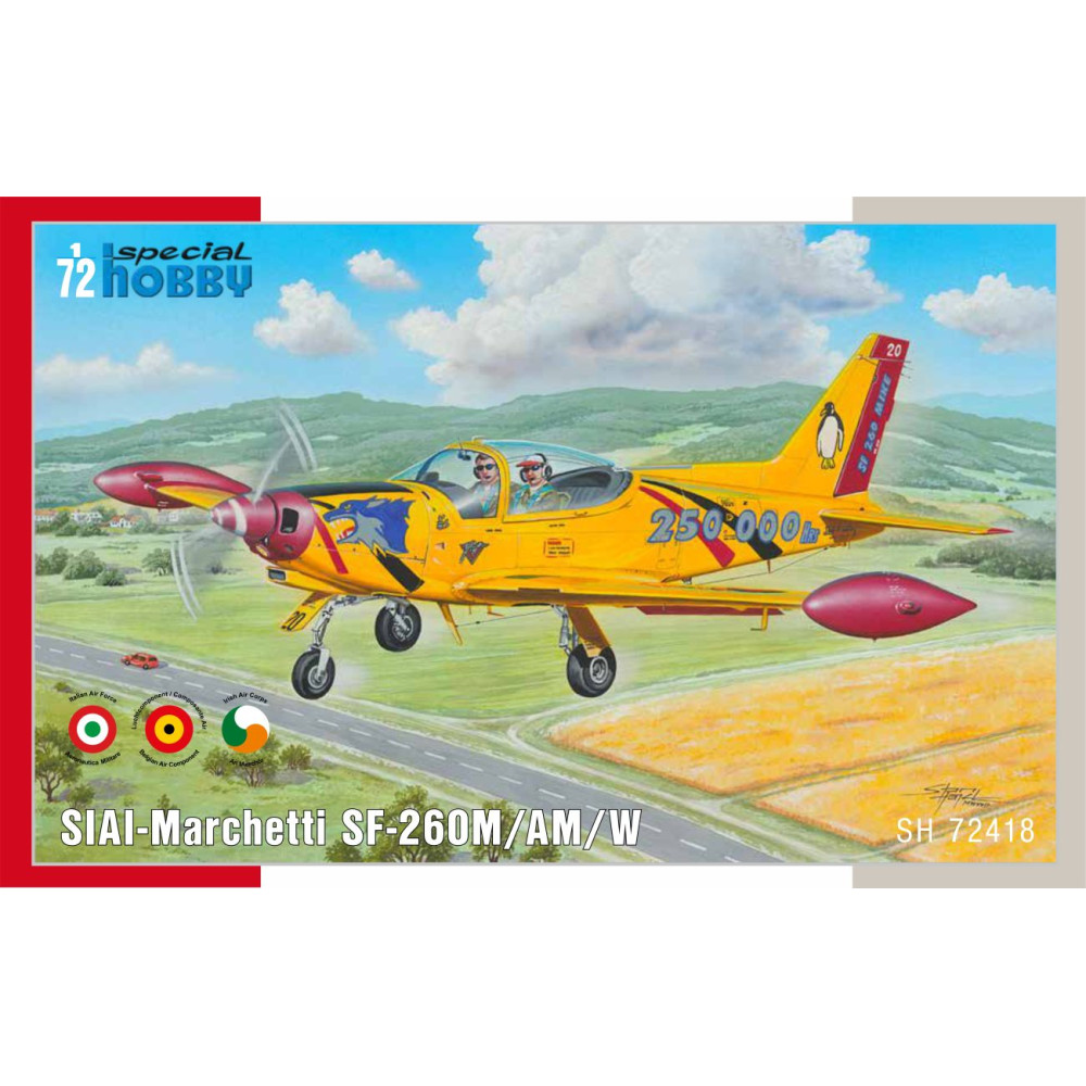 SIAI-Marchetti SF-260M/AM/W 1/72 Special Hobby 72418