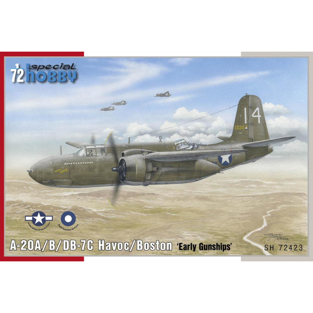 A-20B/C Havoc ‘Gunships’ 1/72 Special Hobby 72423