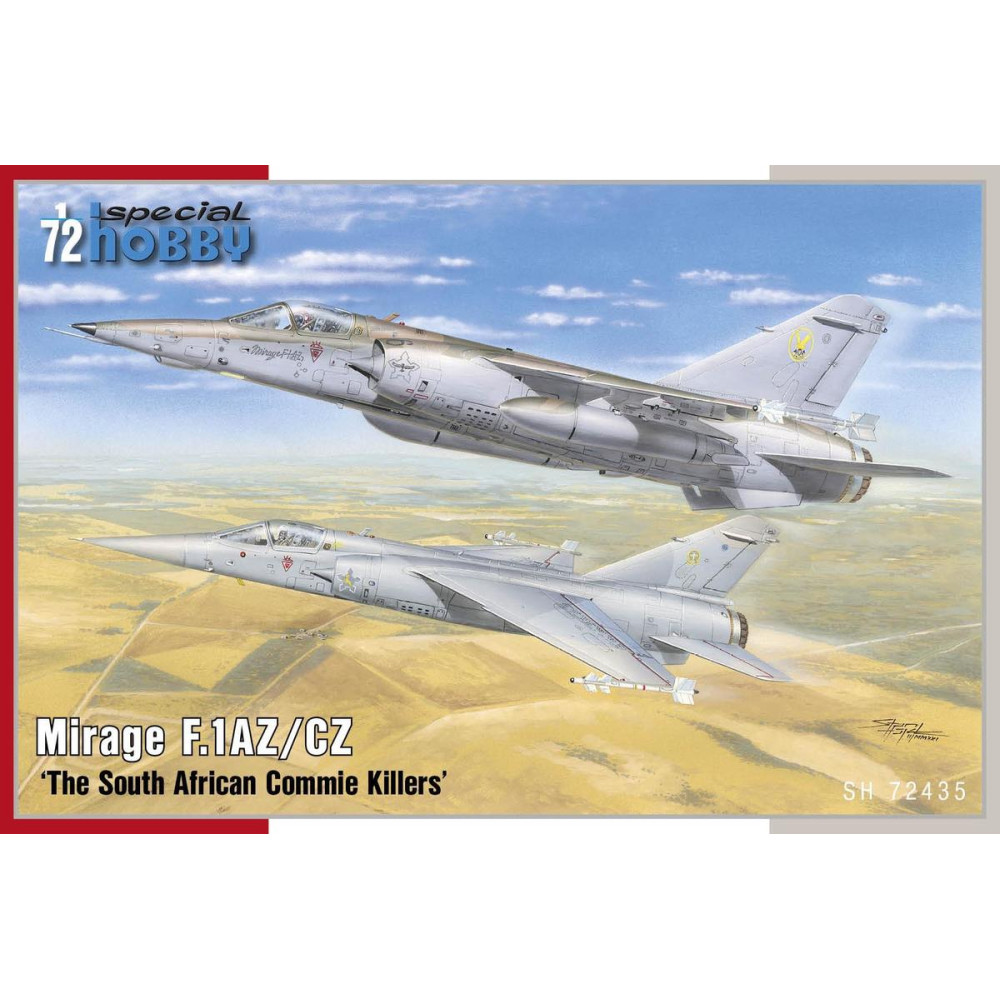 Mirage F.1AZ/CZ ‘The South African Commie Killers’ 1/72 Special Hobby 72435