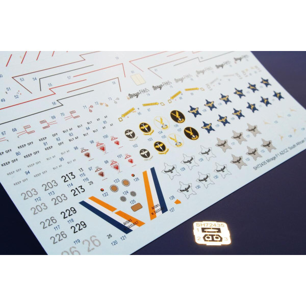Mirage F.1AZ/CZ ‘The South African Commie Killers’ 1/72 Special Hobby 72435
