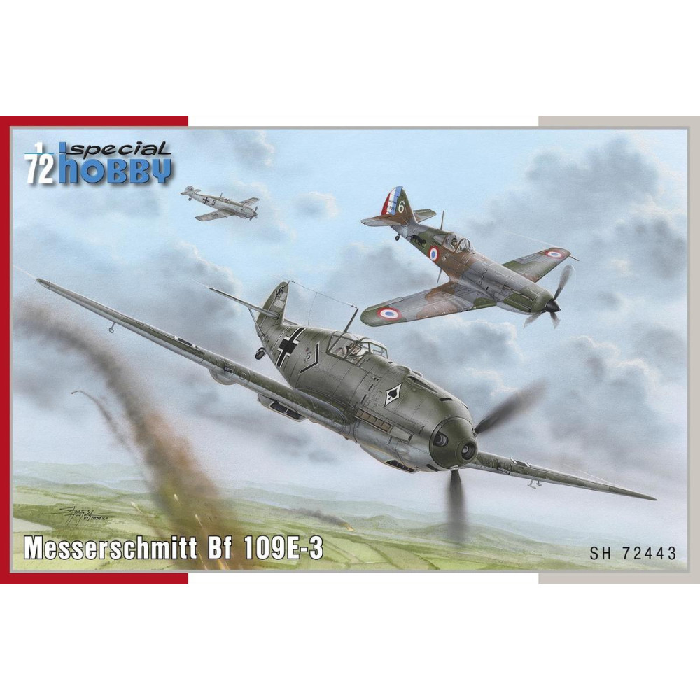 Messerschmitt Bf 109E-3 1/72 Special Hobby 72443