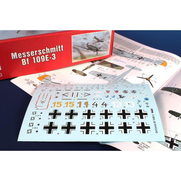 Messerschmitt Bf 109E-3 1/72 Special Hobby 72443