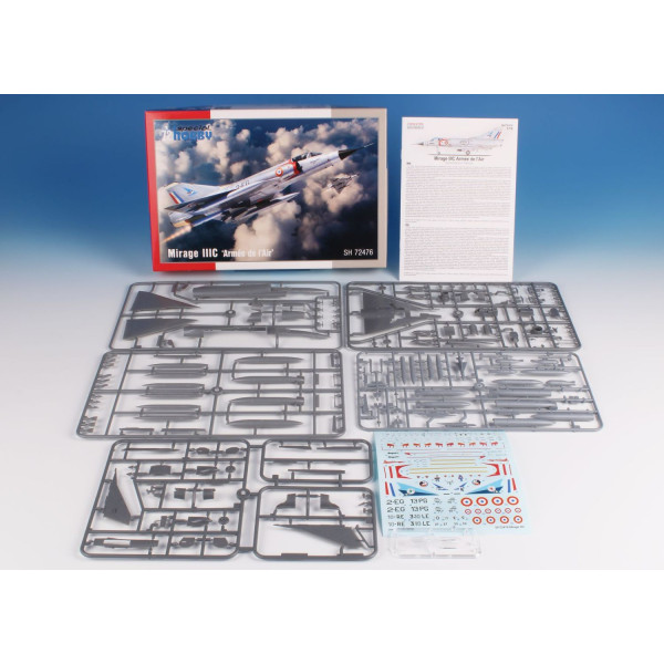 Mirage IIIC ‘Armée de l'Air’  1/72 Special Hobby 72476