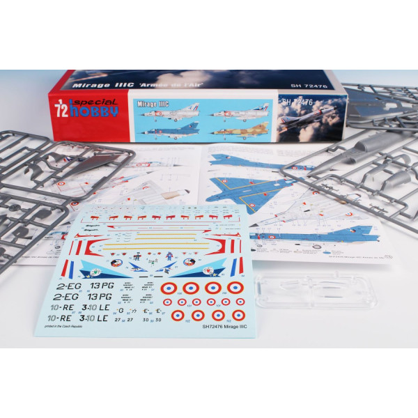 Mirage IIIC ‘Armée de l'Air’  1/72 Special Hobby 72476