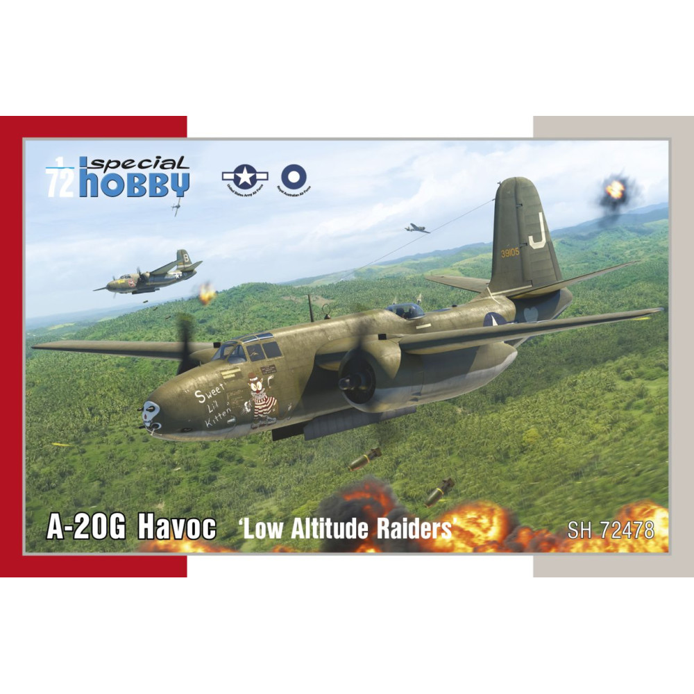 A-20G Havoc ‘Low Altitude Raiders’  1/72 Special Hobby 72478