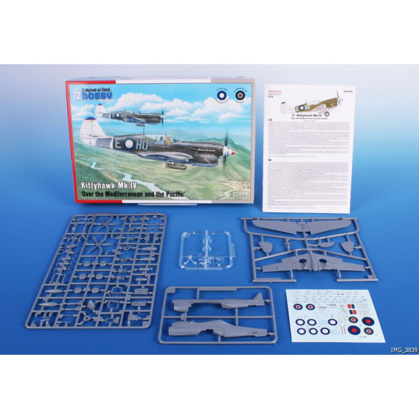 Kittyhawk Mk.IV ‘Over the Mediterranean and the Pacific’   1/72 Special Hobby 72484