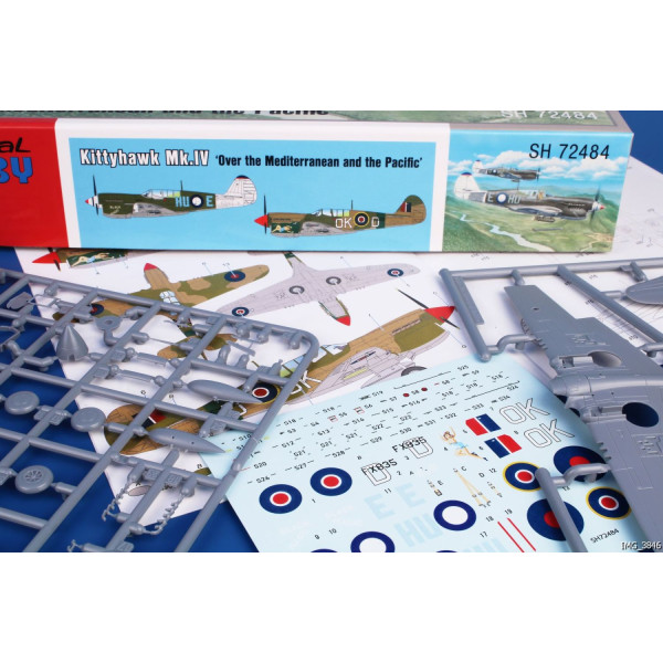 Kittyhawk Mk.IV ‘Over the Mediterranean and the Pacific’   1/72 Special Hobby 72484