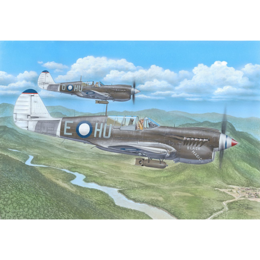 Kittyhawk Mk.IV ‘Over the Mediterranean and the Pacific’   1/72 Special Hobby 72484