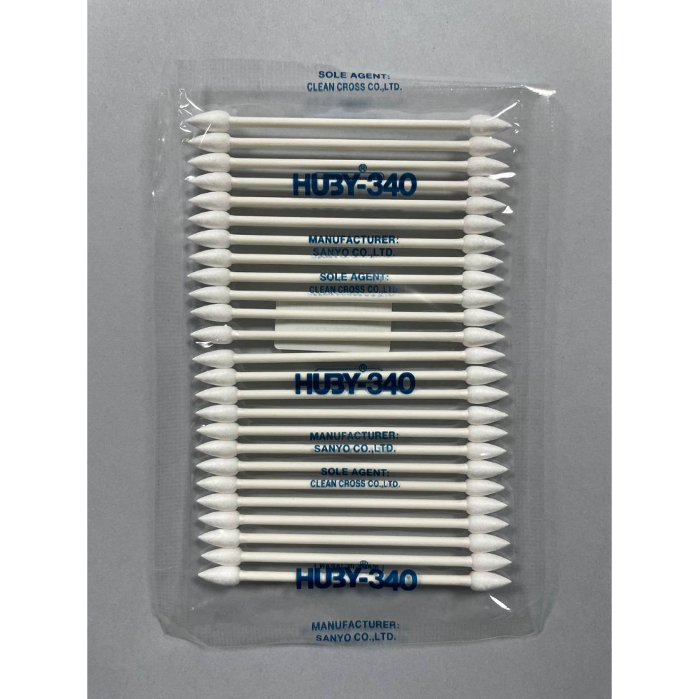 Large cotton swab (lint free) 25 pcs HUBY340