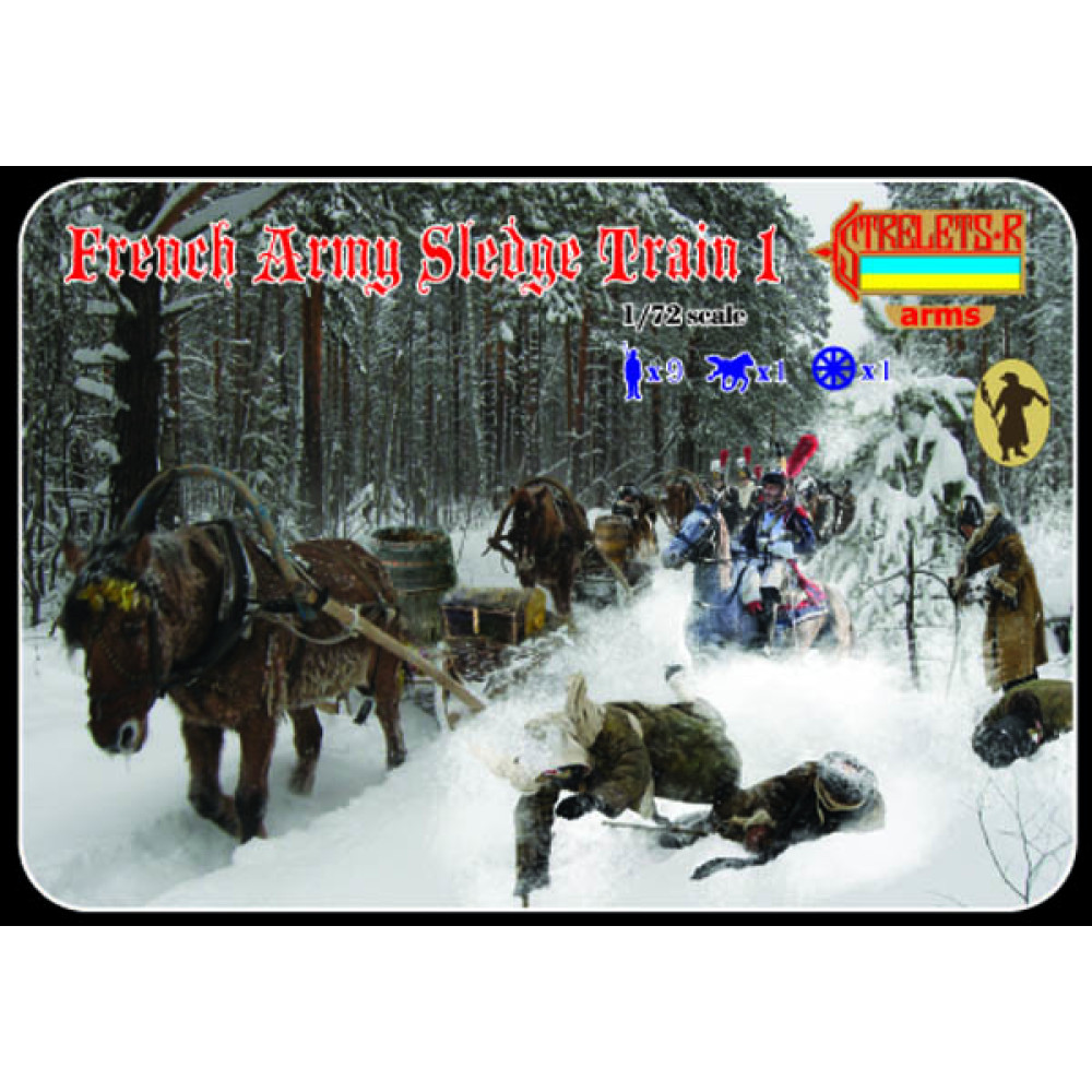 French Army Sledge Train 1 1/72 STR 133