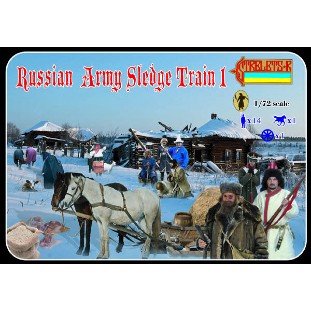 Russian Army Slegde Train 1 1/72 STR 135