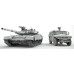 Tank T-90A and armored vehicle "Tiger" 1/48 Suyata No. 002