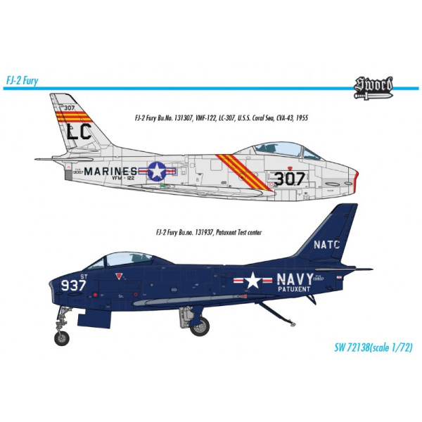 FJ-2 Fury 1/72 Sword Models 72138