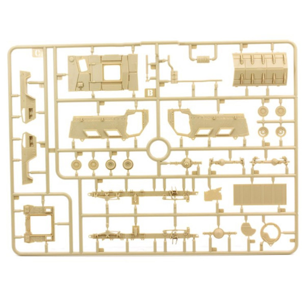 M1124 MaxxPro  - Протимінний броньований автомобіль 1/72 T-Model 72A03