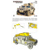 США Hummer M1114 Комплект захисту навідника 1/72 T-Model TM7202