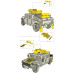 США Hummer M1114 Комплект захисту навідника 1/72 T-Model TM7202