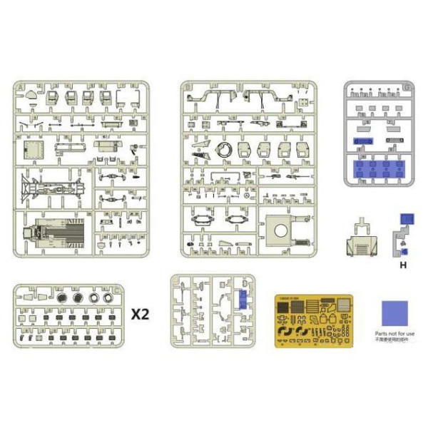 Hummer HMMWV M1114 з бойовим модулем M153 1/72 T-Model TM7204