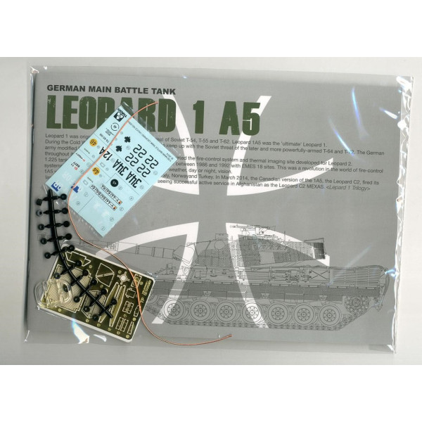 Основний бойовий танк Leopard 1 A5/C2  1/35 Takom 2004