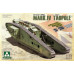 Mark IV Male Tadpole w/Rear mortar Mark.IV  1/35 Takom 2015