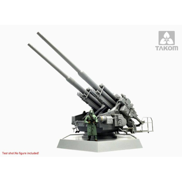  German 12,8 cm Flak 40 Zwilling  1/35 Takom 2023