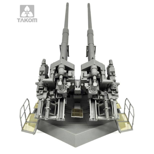  German 12,8 cm Flak 40 Zwilling  1/35 Takom 2023
