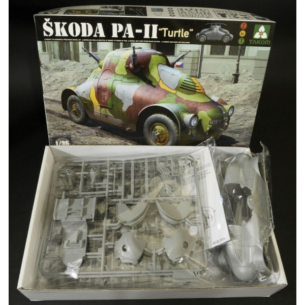 Skoda PA-II ( Turtle )  1/35 Takom 2024