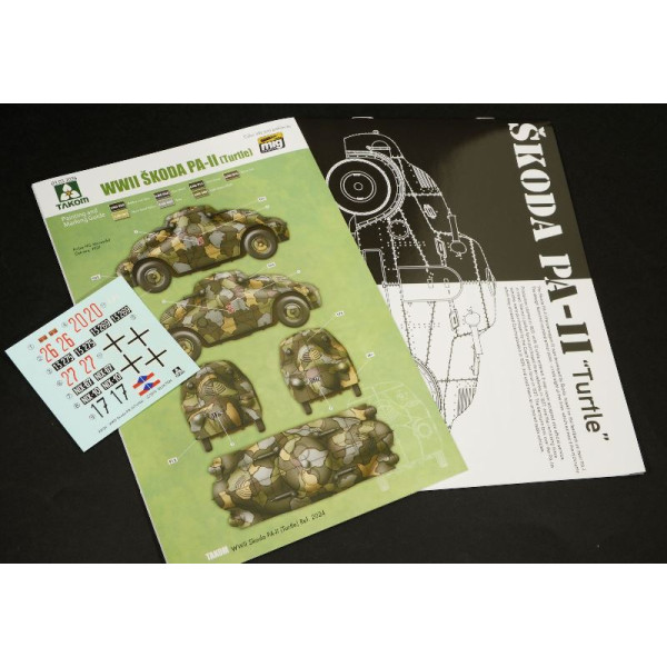 Skoda PA-II ( Turtle )  1/35 Takom 2024
