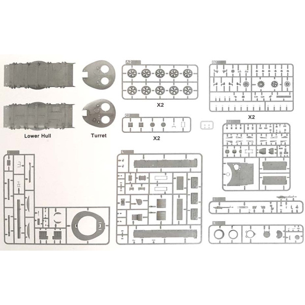 Type 59 / Type 69-I китайський середній танк 2-в-1 1/35 Takom 2069